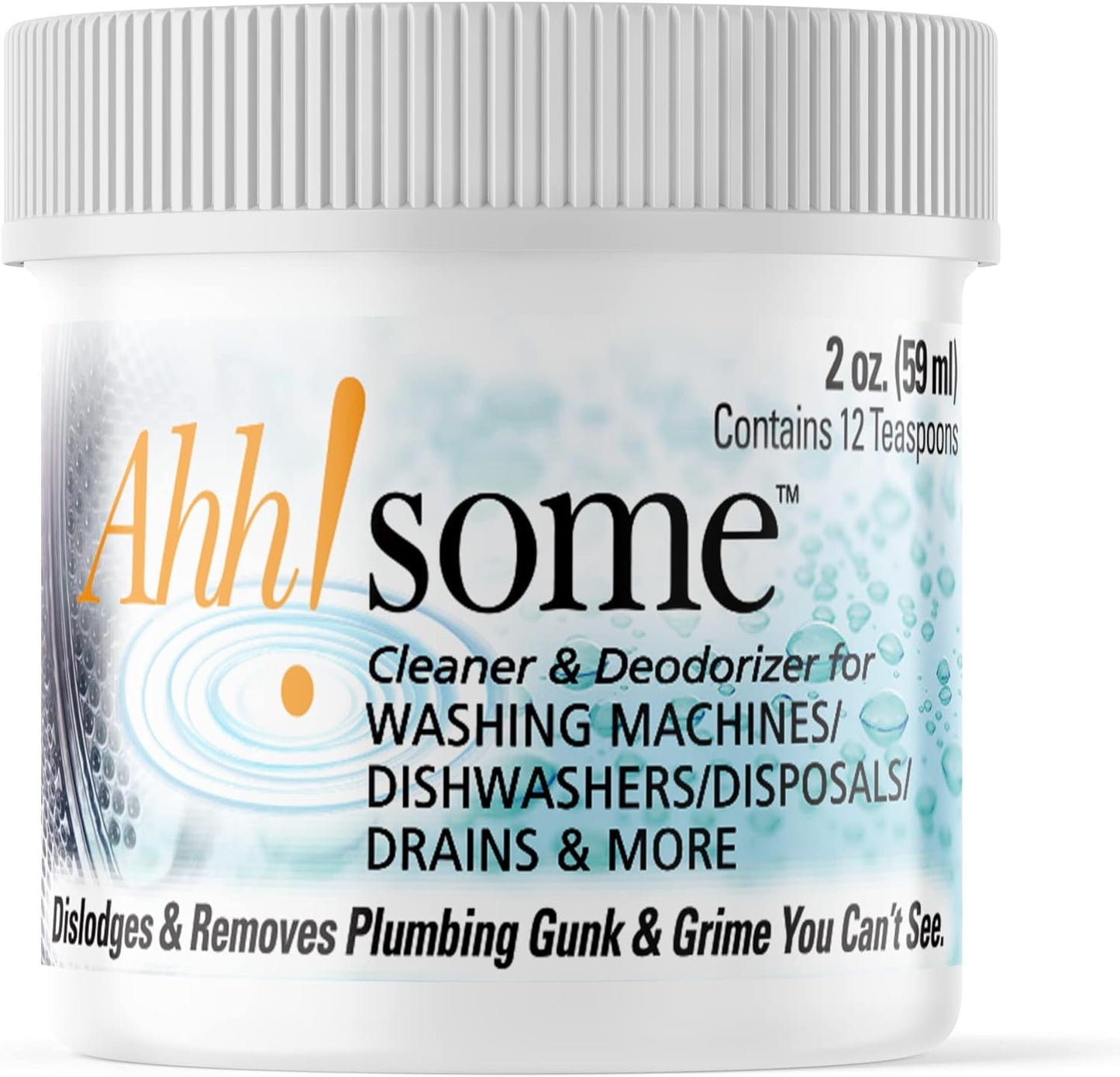 2-in-1 Bio Cleaner & Deodorizer Gel | 24 Cleanings | Septic Safe | Ahh-Some