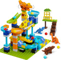 Marble Run Building Blocks for Kids Ages 3+ - Dinosaur STEM Marble Set
