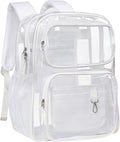 PACKISM Clear Backpack for School 17 in Large Heavy Duty - Durable
