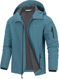 33,000ft Men's Hooded Softshell Jacket - Waterproof Lightweight