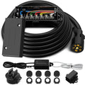 7 Pin Trailer Wiring Harness Kit 10FT - All-in-One Durable Wiring