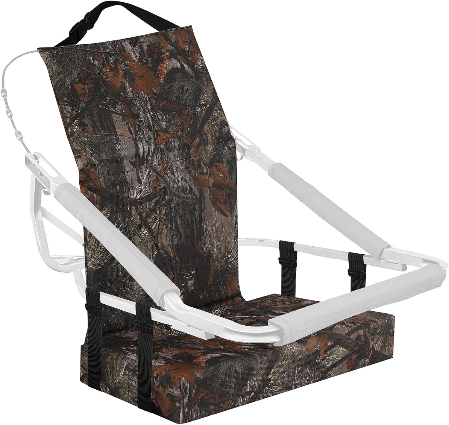 Tree Stand Seat Cushion Pad for Hunting with Adjustable Straps
