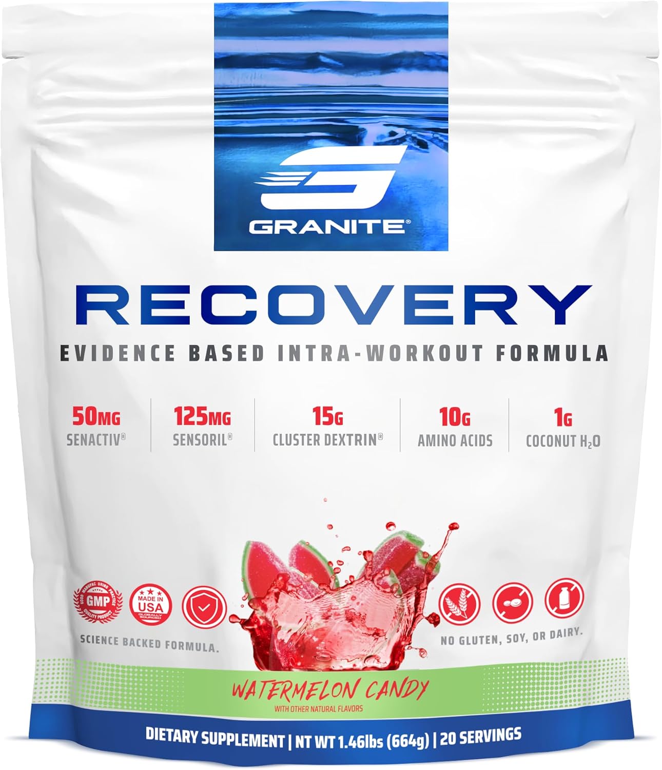 Granite Nutrition Recovery Intra-Workout Drink for Gains