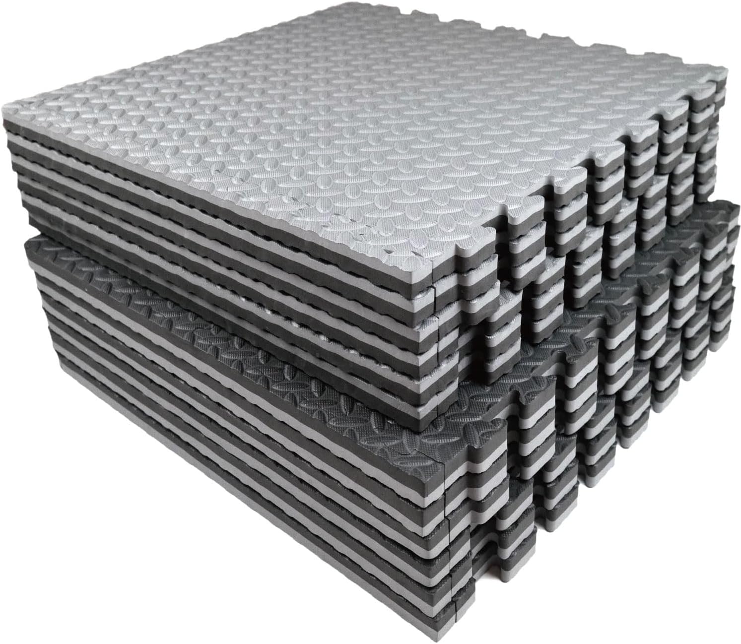 AIRHOP Extra Thick EVA Foam Exercise Gym Mats for Home Gym