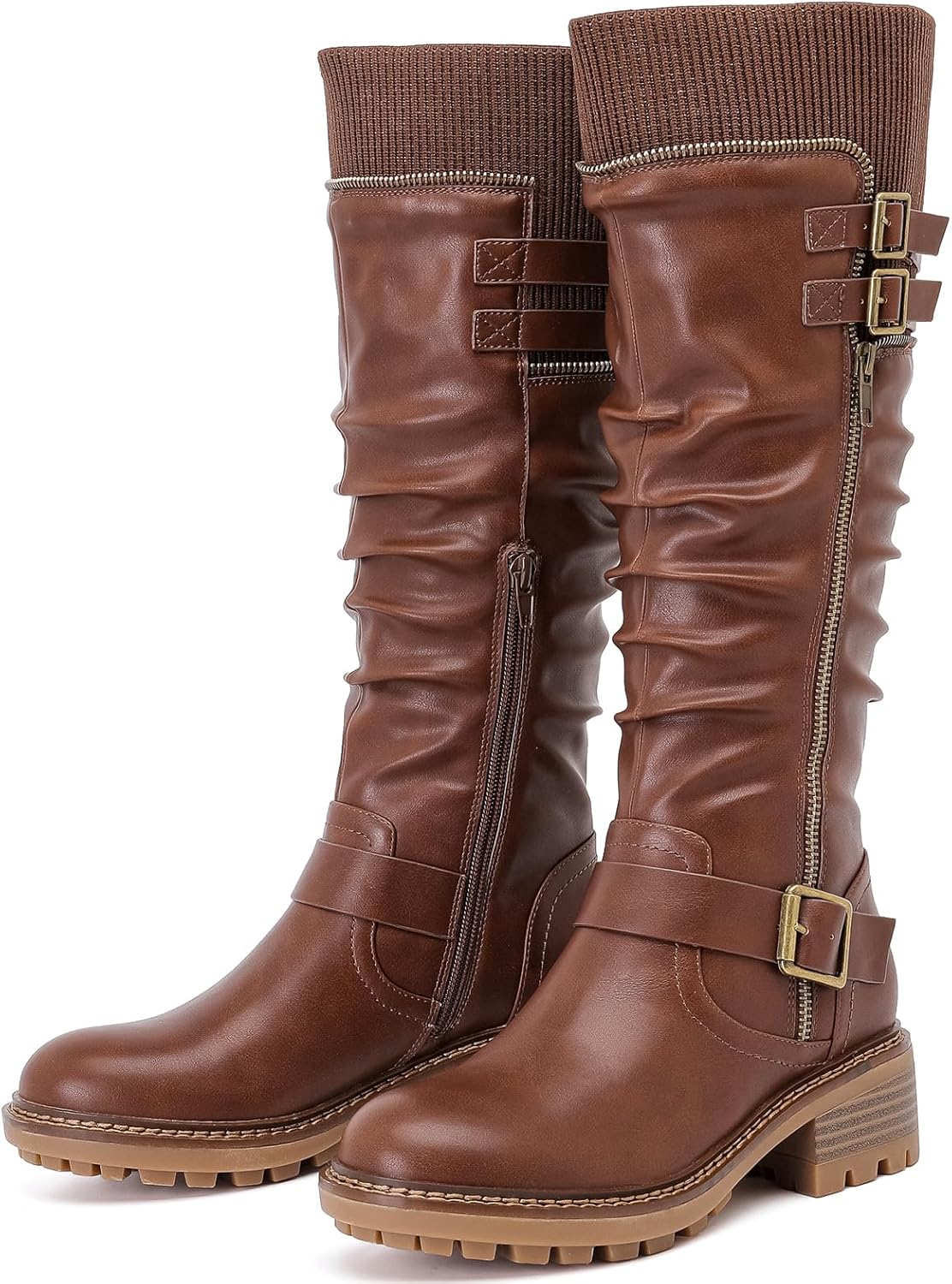 Stylish Women's Slouchy Knee High Boots for Comfort and Fashion