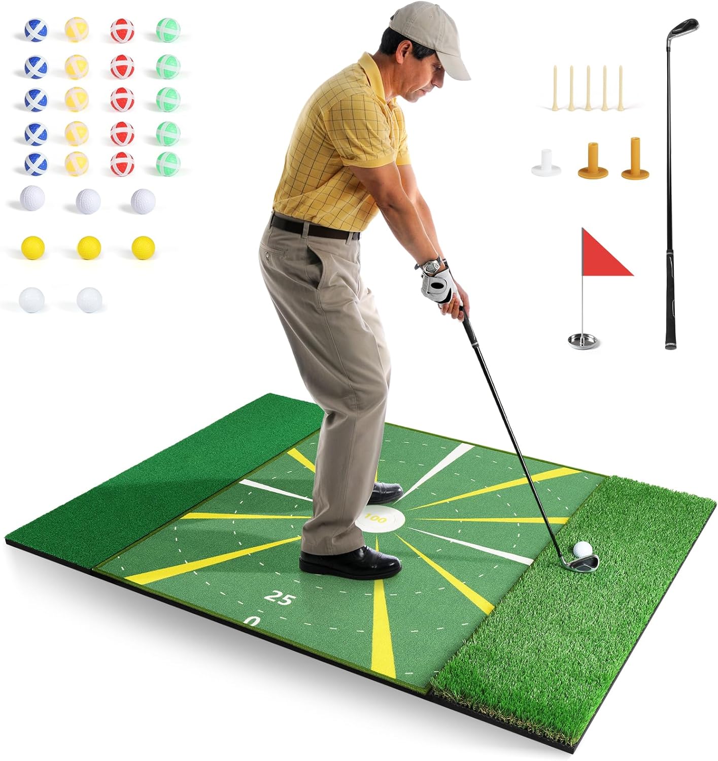 Luplom Golf Mat: Versatile Practice Turf