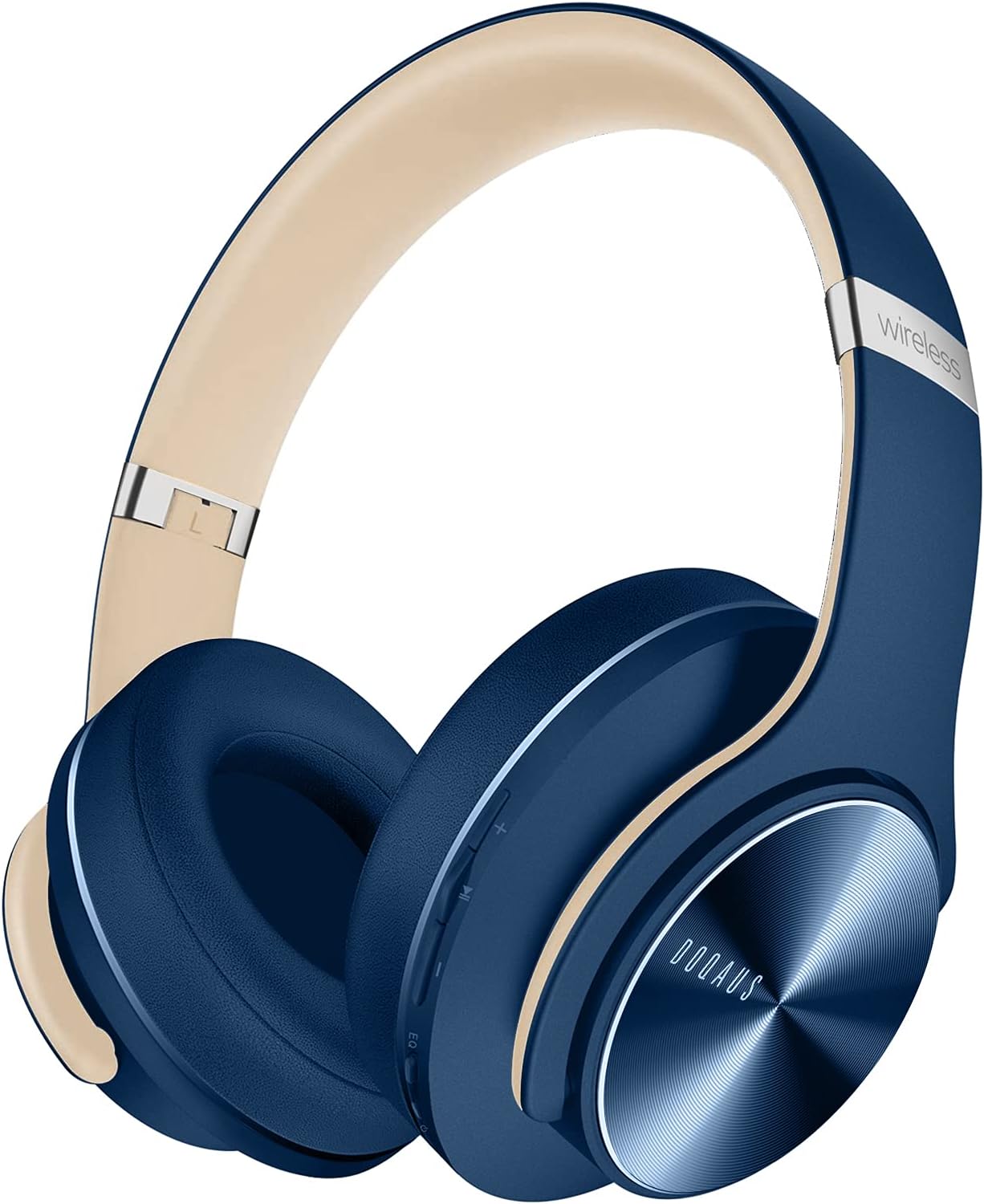 DOQAUS Bluetooth Headphones Over Ear with 90H Playtime & EQ Modes
