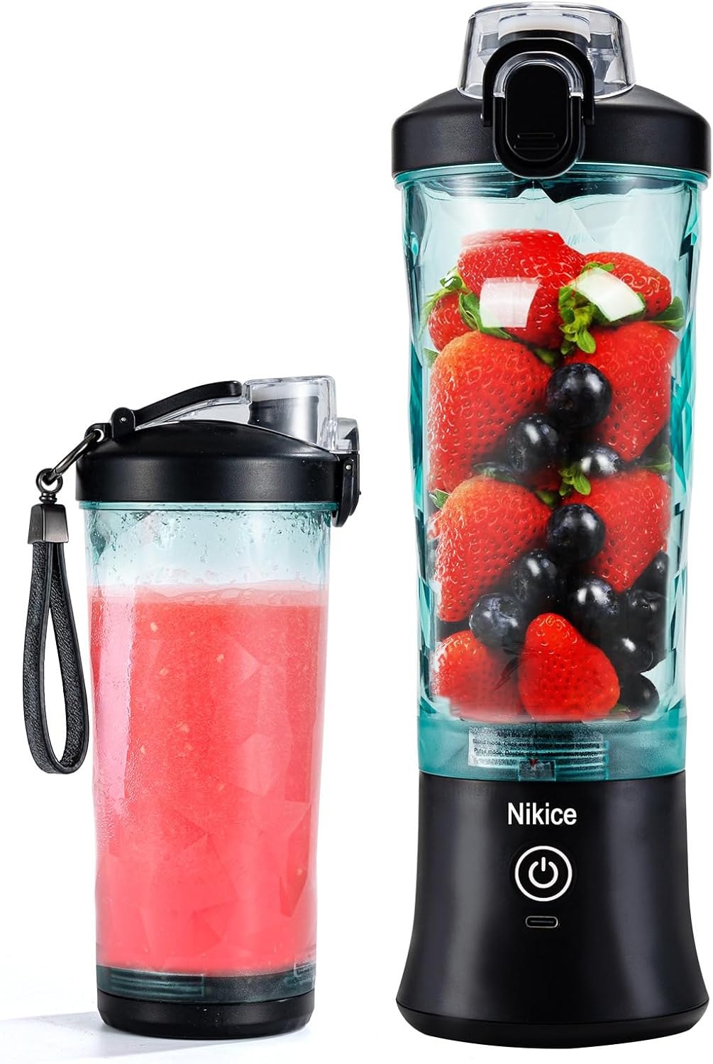 Nikice Portable Blender - Crushes Ice Fast