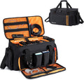 DJ Gig Bag with 8 Detachable Dividers - Organized Travel DJ Case