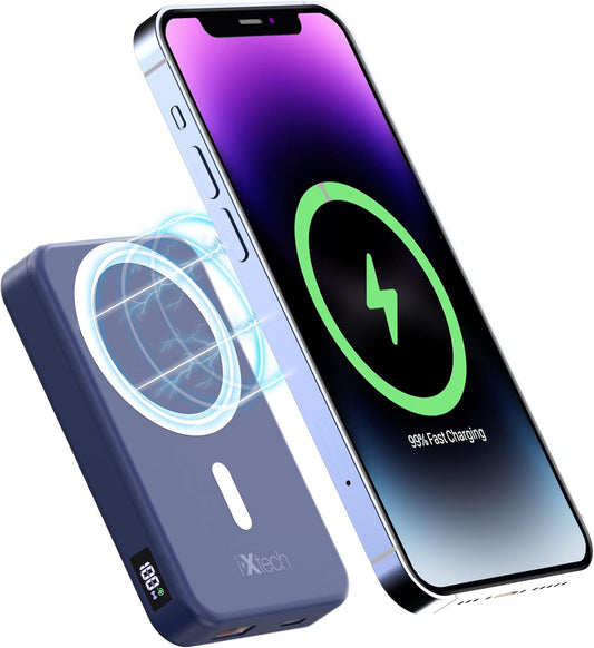 IXTECH 10000mAh Mag-Safe Power Bank - 15W Fast Charge