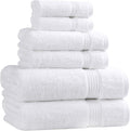 Superior Egyptian Cotton 6-Piece Towel Set - Soft, Absorbent Luxury