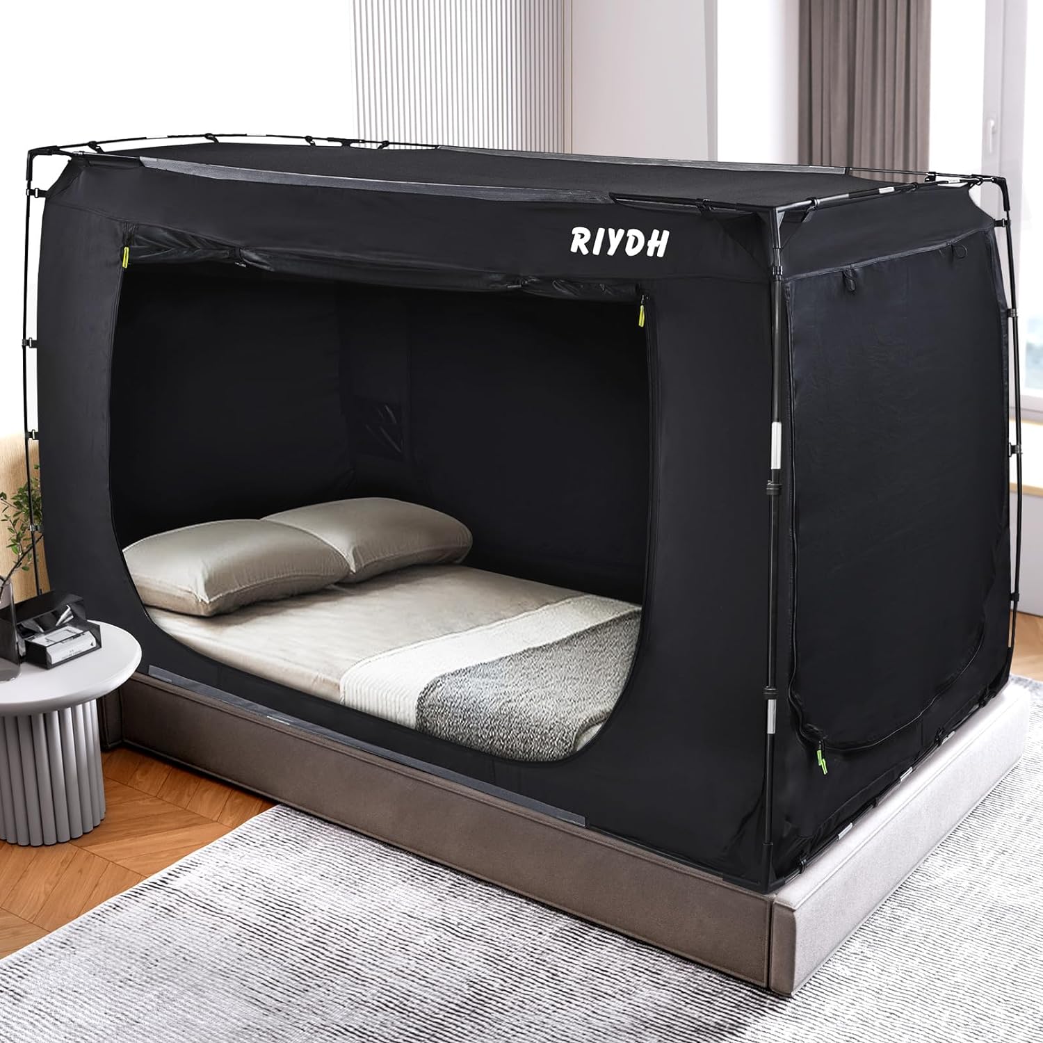 RIYDH Full Size Bed Tent - Ultra Dark & Spacious