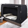 Portable Dream Tent: 93% Blackout, 3 Doors, Big Space!