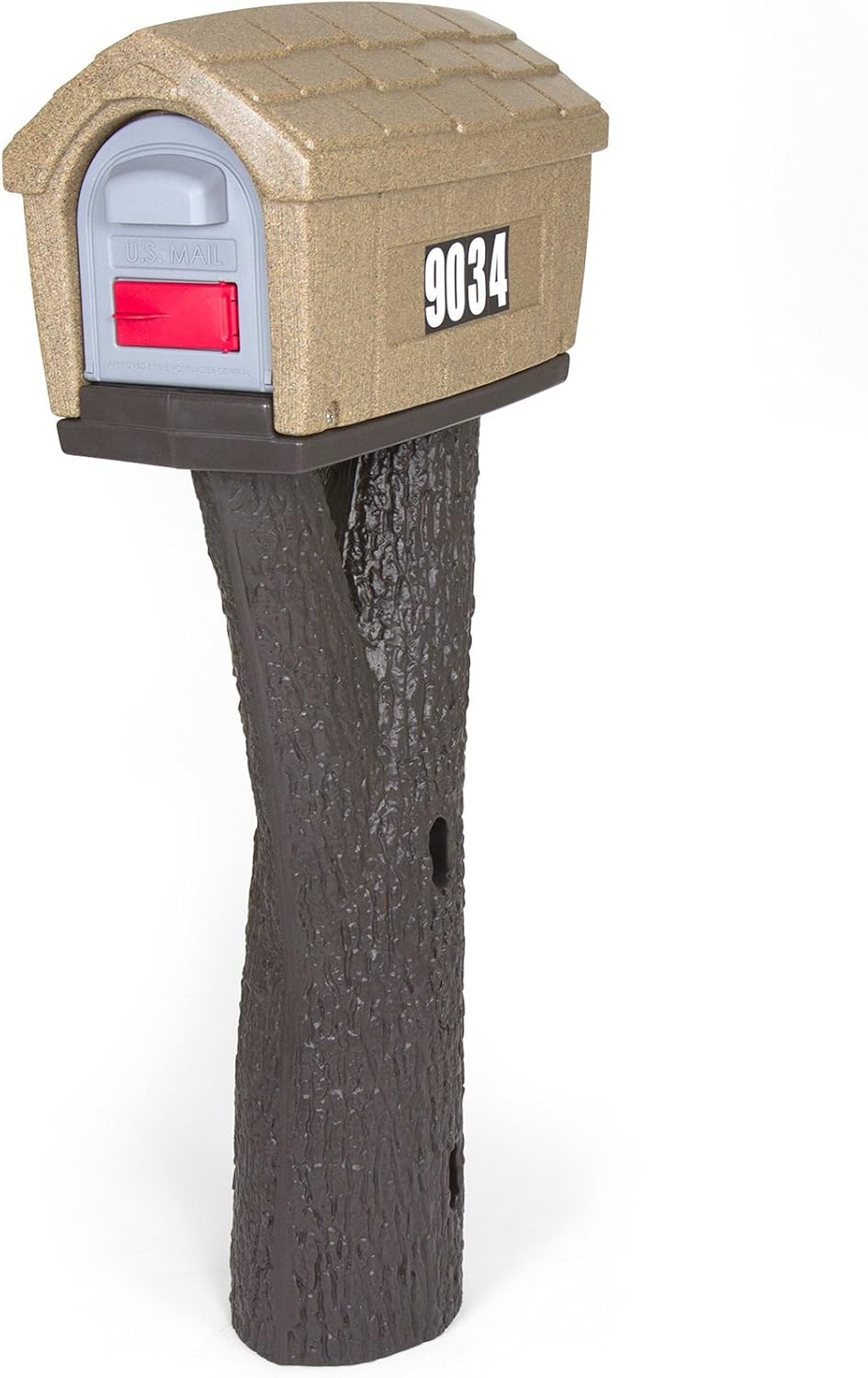 Rustic Home Plastic Cabin Mailbox & Post Mount Combo Kit Review
