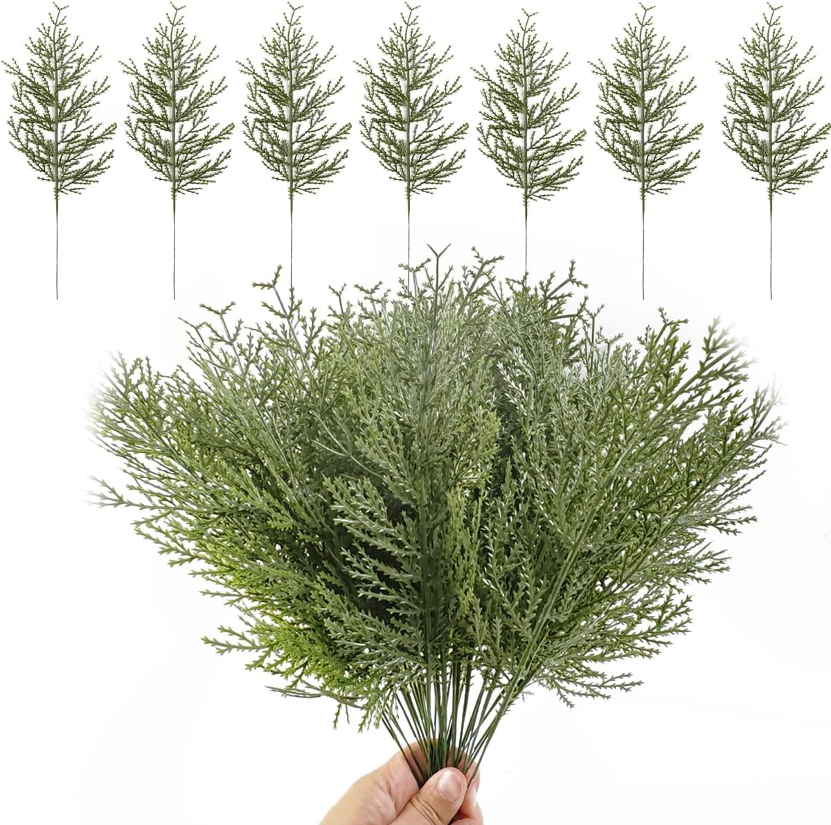Christmas Greenery Pine Picks Bundle