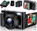 4K Digital Camera for Photography - Compact 48MP Vlogging Camera
