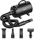 High Velocity Dog Hair Dryer with Heater for Grooming Needs