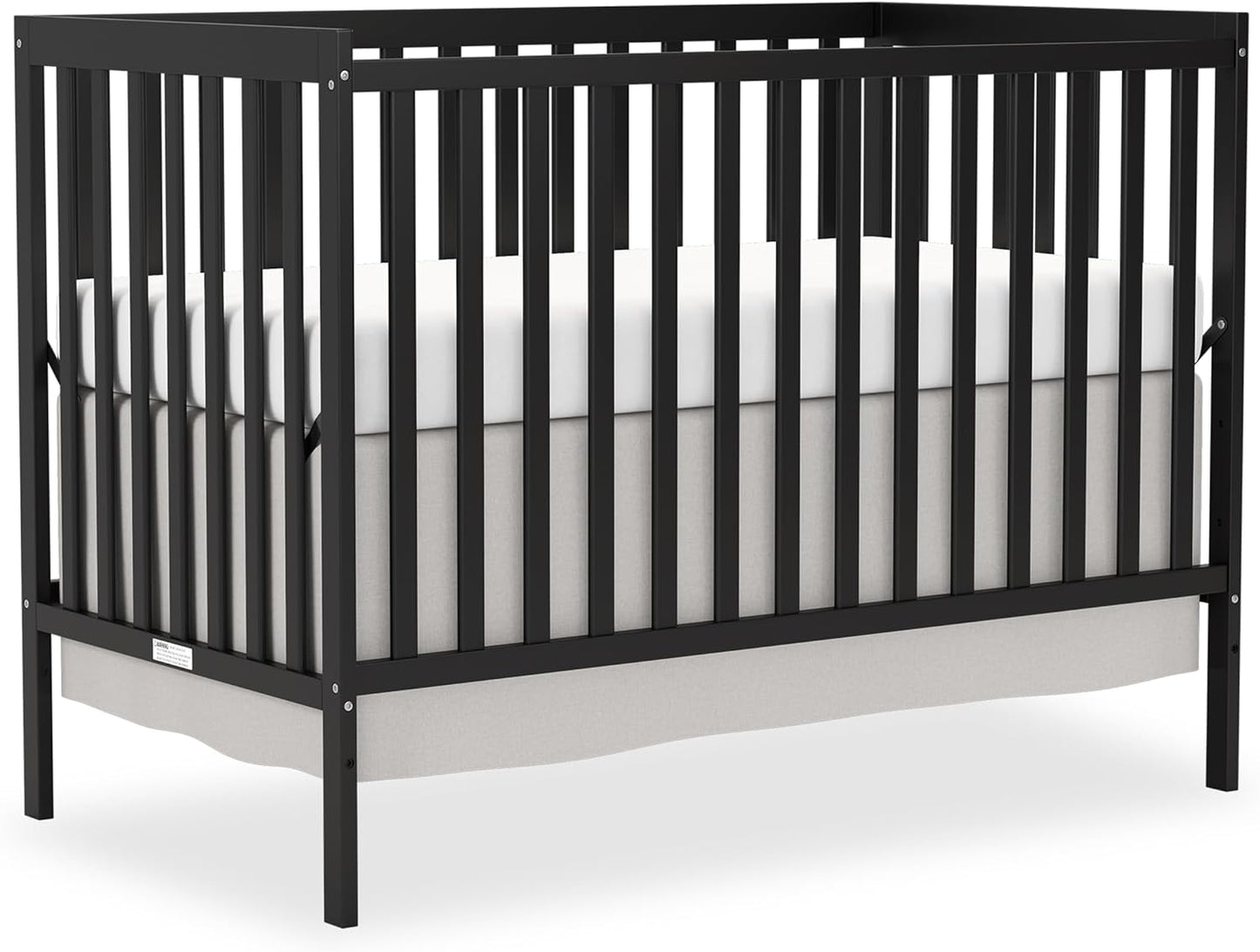 Baby Crib 5-in-1 Convertible for Growing Families and Safety