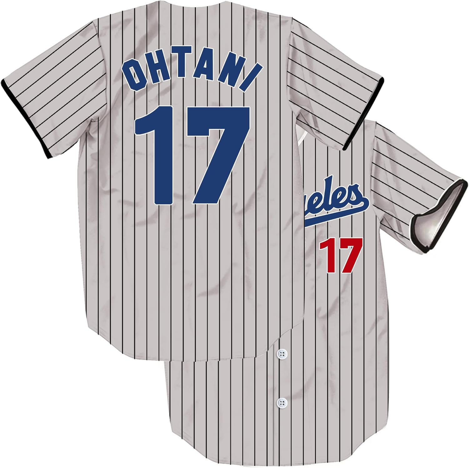 TIFIYA Stripes Baseball Jersey for Men, Women, and Youth Sizes