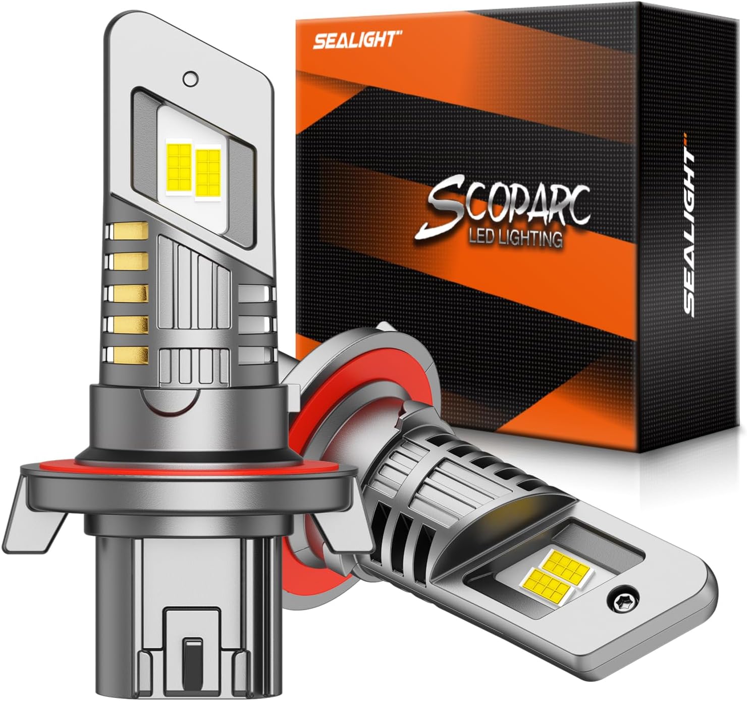 SEALIGHT H13 Bulb 30000LM 6500K White Light for Vehicles