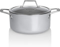 TECHEF CeraTerra 5-Quart Ceramic Nonstick Soup Pot - Even Heat