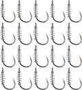 Spring Fishing Hooks for Power Bait - 20 Pack High Carbon Steel