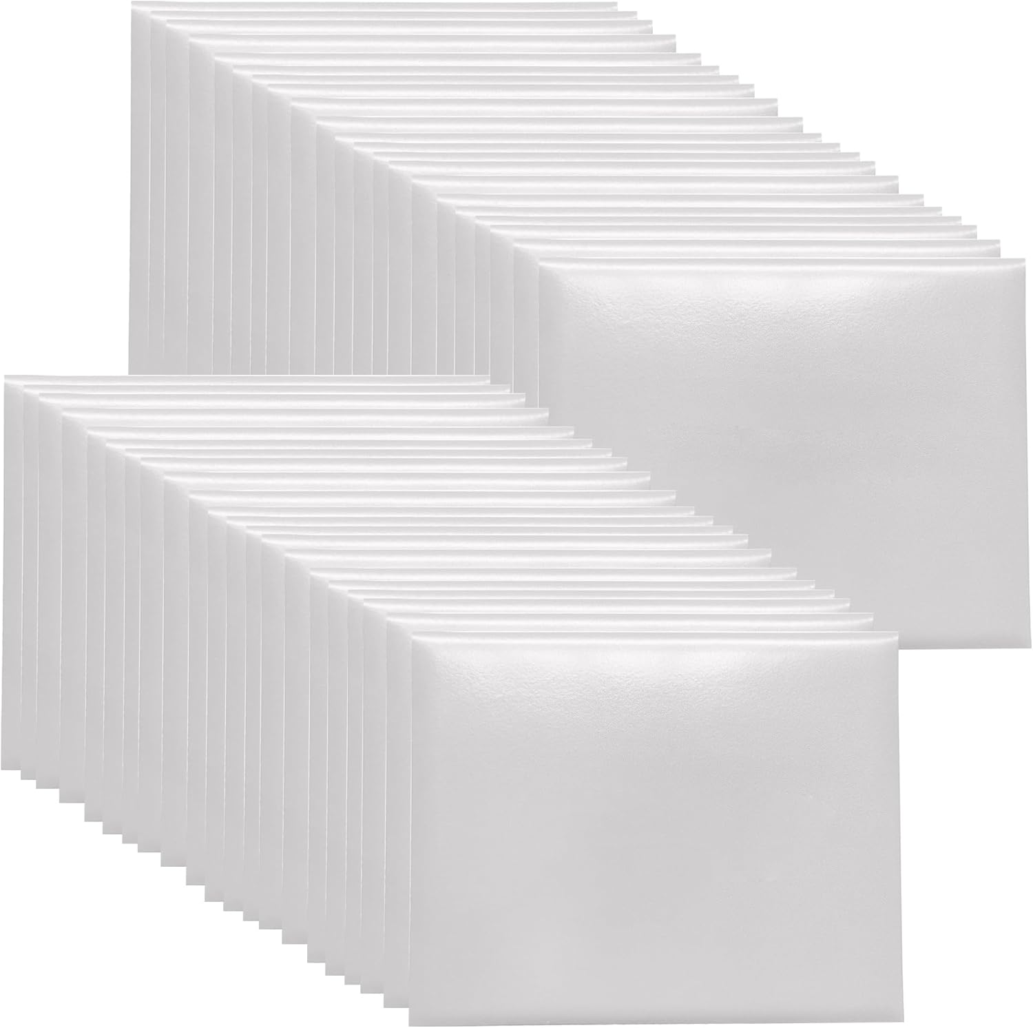40 PCS Smooth Diploma Certificate Covers for Graduation Events
