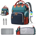 Diaper Bag Backpack with Changing Station - Spacious, Waterproof