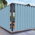 PureFit Outdoor Curtains for Patio Waterproof Weatherproof - Sky Blue