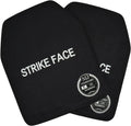 Weight Vest Plates III 3A Insert Plates 10x12in - SAPI Cut Black