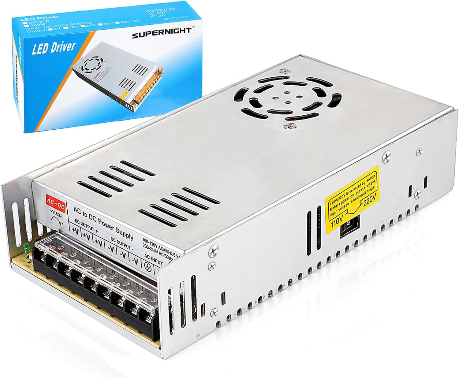 Power up Your Devices with SUPERNIGHT 12V 30A Switching Power Supply