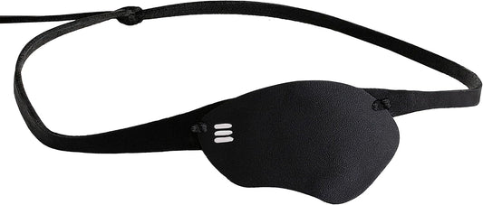 Eye Patch, Black Concave Design with Air Vents by Generic