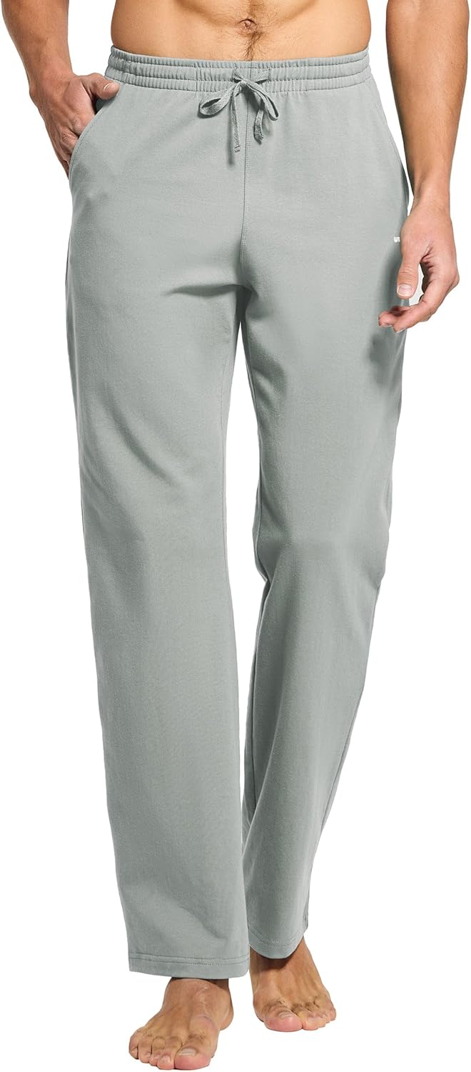 Willit Men's Cotton Yoga Sweatpants for Comfort and Style