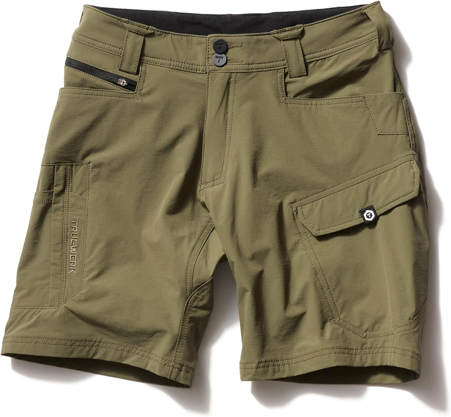 TRUEWERK Mens Work Shorts - T1 Werkshorts for Comfort & Durability