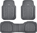 DeepDish Floor Mats for Cars Full Set - Heavy Duty Trim-to-Fit