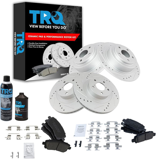 Performance Brake Pad & Rotor Kit for 2001 Subaru Outback
