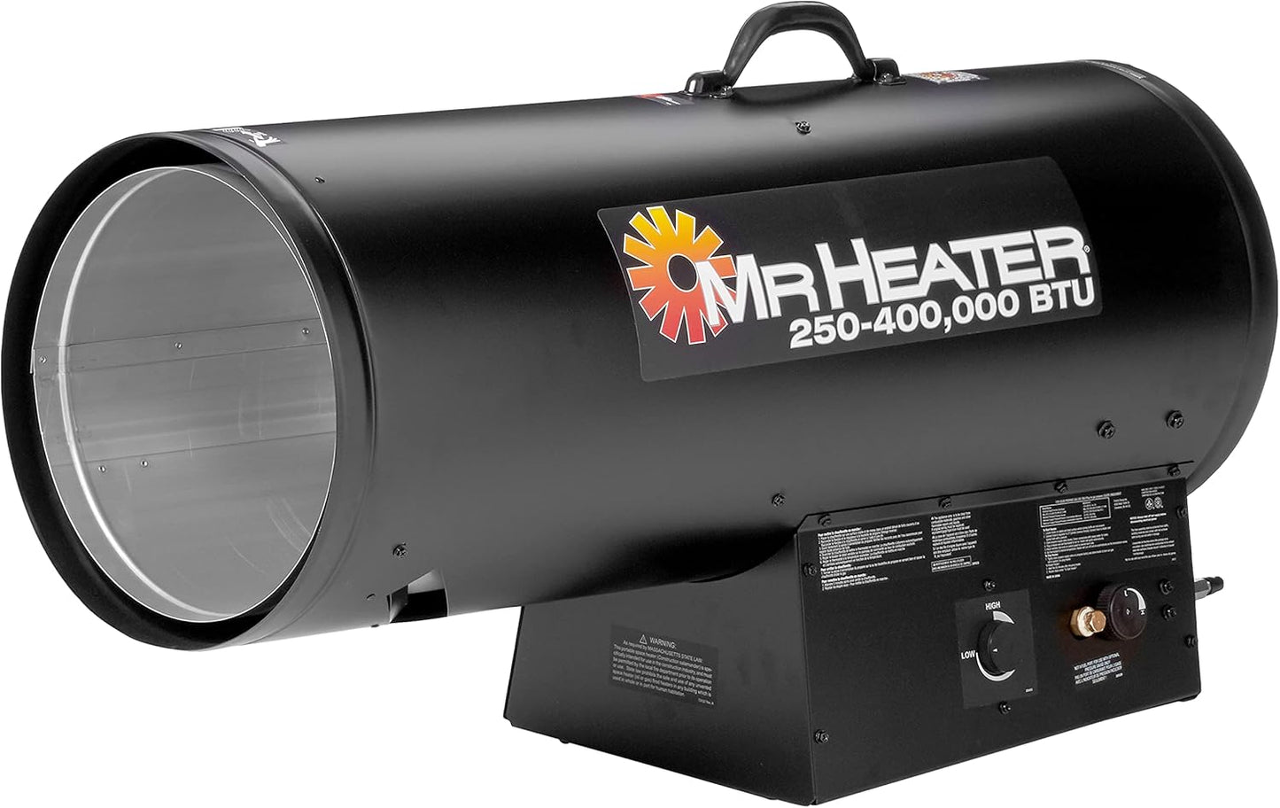 Mr. Heater 400,000 BTU Propane Heater - Thermostat Control for Max Comfort!