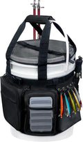 Fishing Bucket Organizer with Bucket Cover - Tackle Bag for 5 Gallon