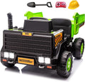 24V Ride On Dump Truck 24in 2-Seater Ride On Car for Kids - Dual