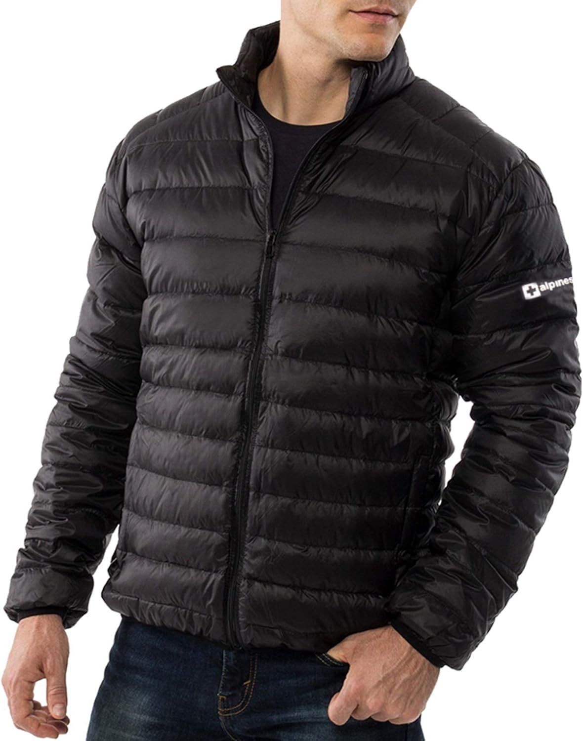 Alpine Swiss Niko Mens Puffer Jacket for Ultimate Warmth