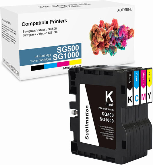 Vibrant Colors: AOTMENDI Sublimation Ink Set