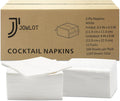 Cocktail Napkins 1200 Count 2-Ply White Napkins - Bulk Disposable