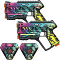 Laser Tag Set of 2 - Cyberpunk Laser Tag Game for Kids & Teens
