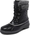 Women's Mid Calf Waterproof Snow Boots - Thinsulate Warmth
