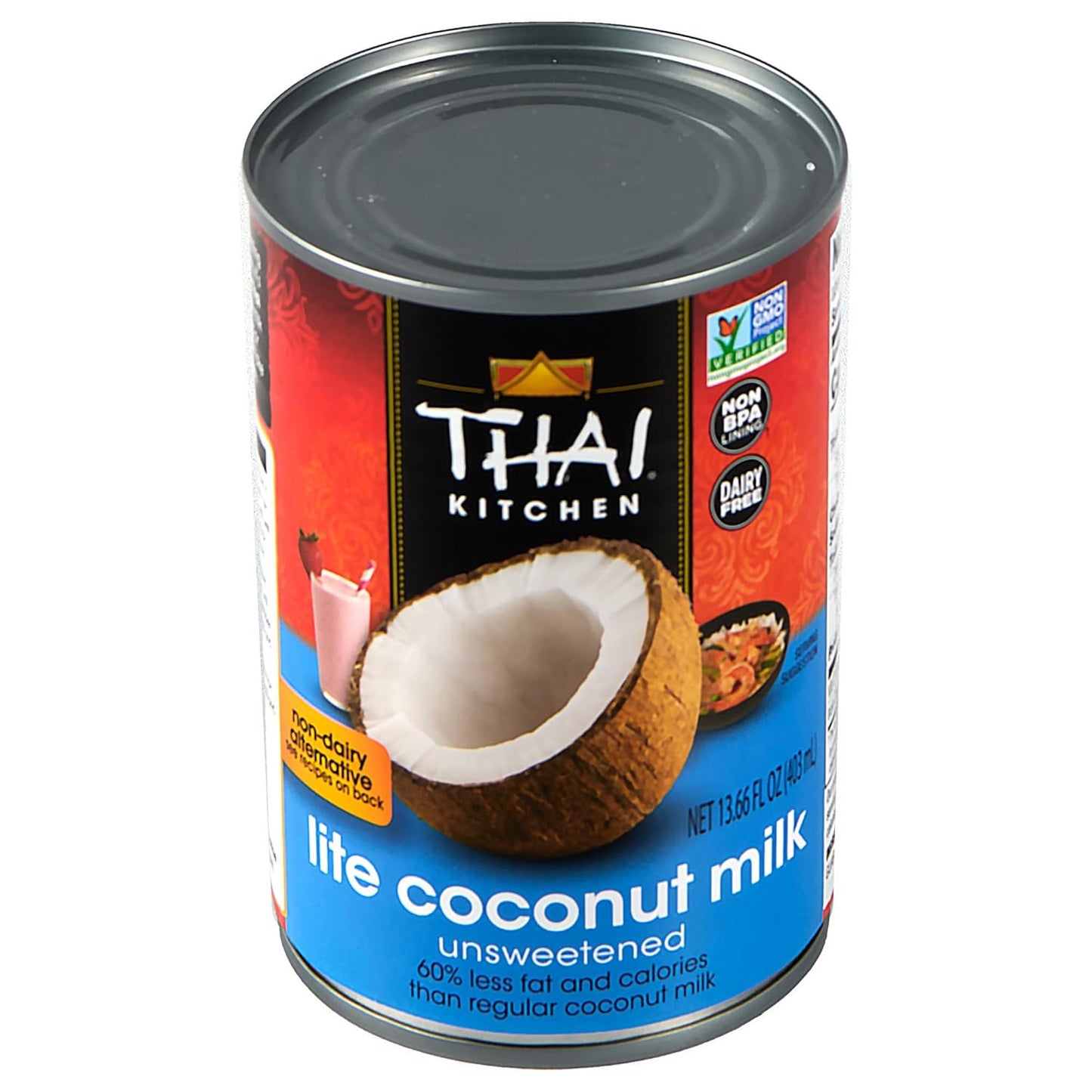 Thai Kitchen Unsweetened Lite Coconut Milk for Healthy Cooking