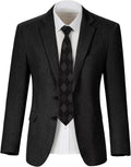 Herringbone Tweed Kids Blazer for Boys - Classic Homecoming Style