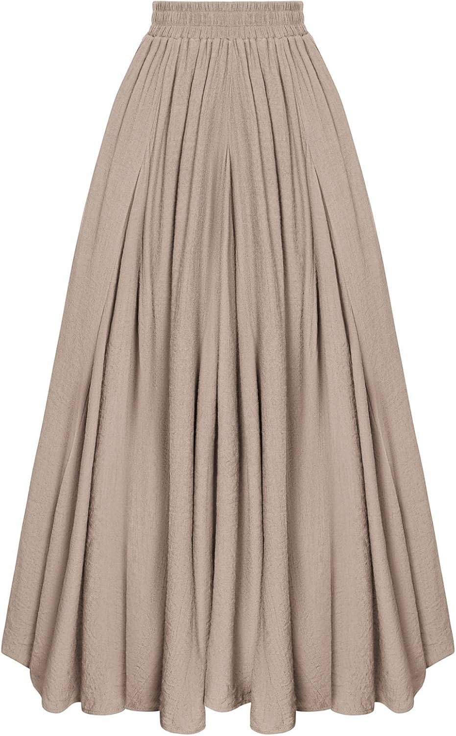 Casual Maxi Skirt for Women - Flowy Bohemian Style Skirt