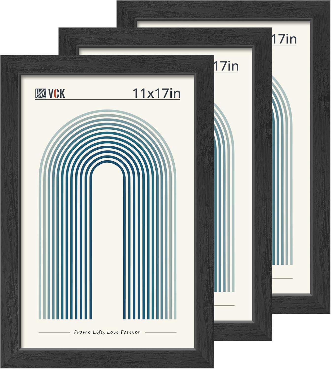 VCK 11x17 Picture Frame 3 Pack for Stunning Wall Displays