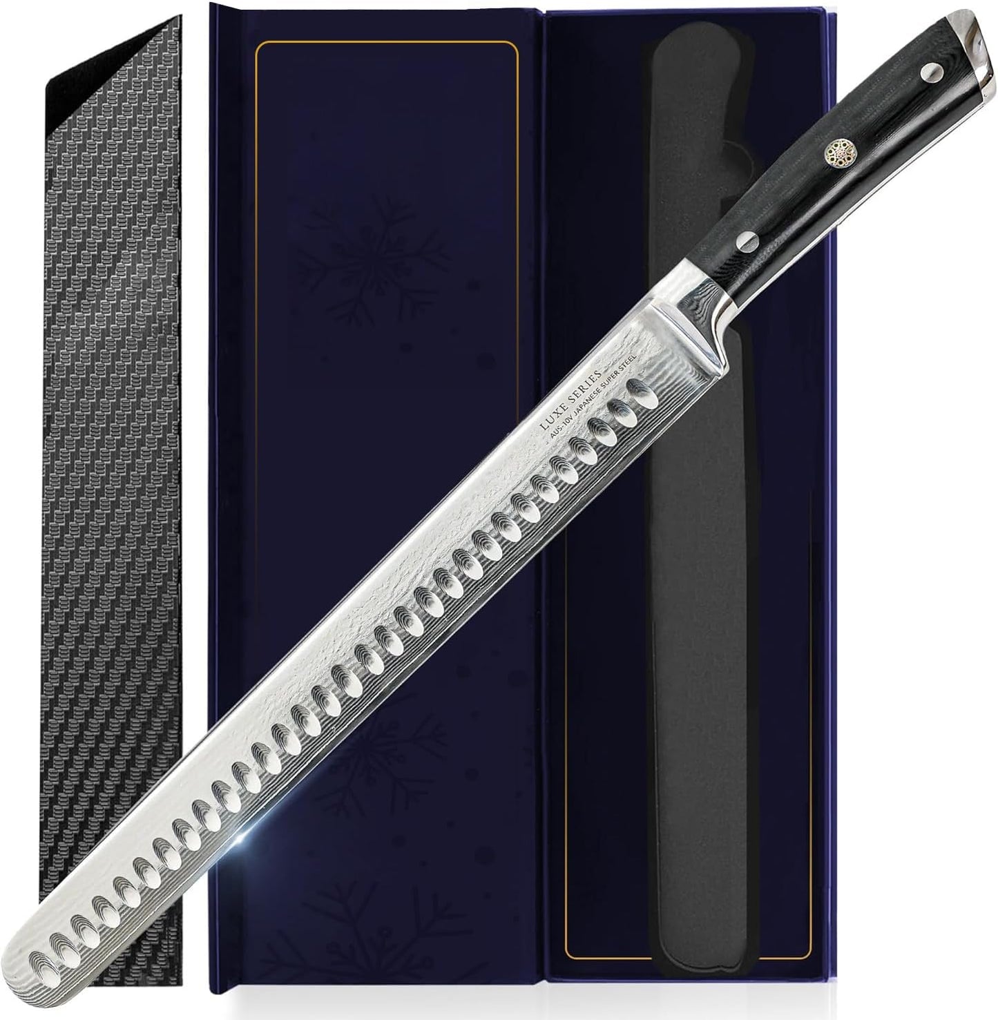 Luxury Brisket & Carving Knife - 12in Japanese AUS-10V Steel