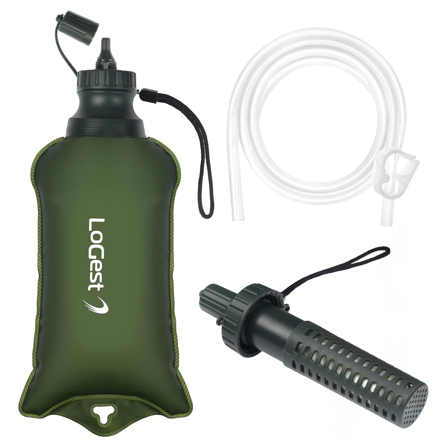 Logest Portable Water Filter Bag - Clean Water Anywhere